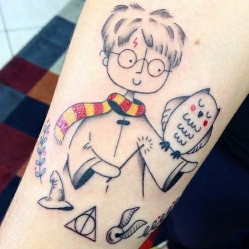 Tatuagens magníficas da saga Harry Potter