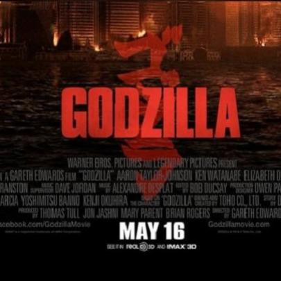 Novo pôster do colossal Godzilla