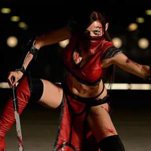 Cosplay de Skarlet de Mortal Kombat por Illyne