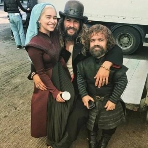 20 fotos por trás das gravações da série Game of Thrones