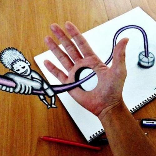 Incríveis ilustrações em 3D feitas por um artista japonês