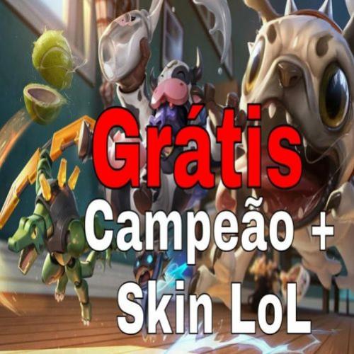 Como ganhar 3 skins de graça no LoL e 3 campeões