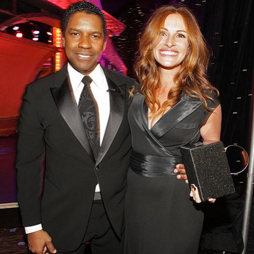 Denzel Washington revelou porque se recusou a beijar Julia Roberts