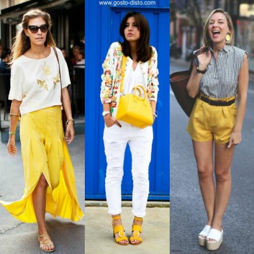 Copie os looks em amarelo das fashionistas mais badaladas