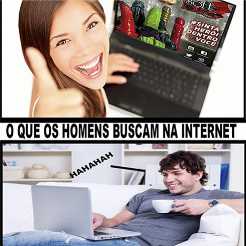 o que as mulheres e os homens buscam na internet