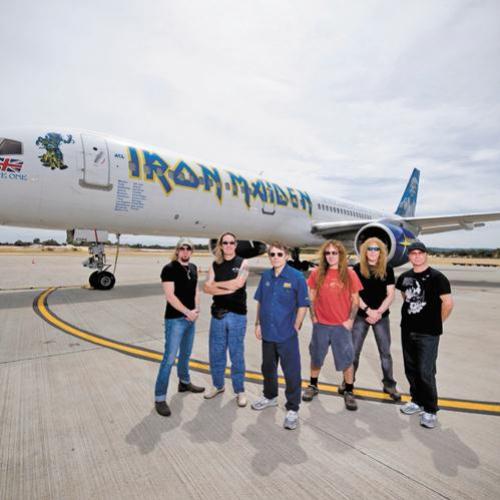 Bandas de Rock que usam aviões personalizados