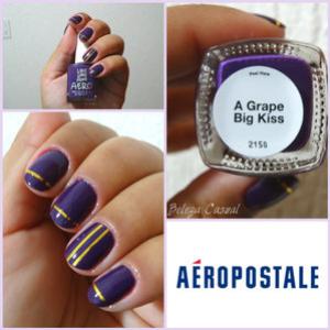 Unhas da semana: Esmalte da Aéropostale