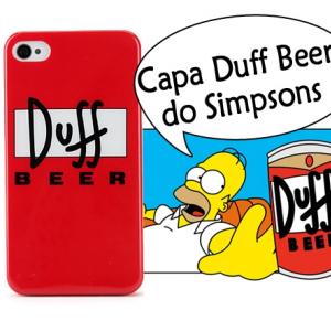 Capa para iPhone Duff Beer, a Cerveja dos Simpsons!