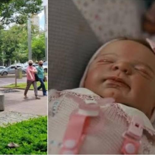 Homem agride bebê de quatro meses achando que era um boneco 