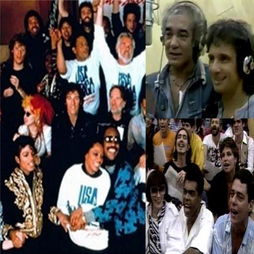Relembre o 'We are the World brasileiro', gravado em 1985