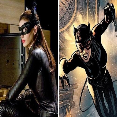 A comparação dos heróis nos comics e nos filmes