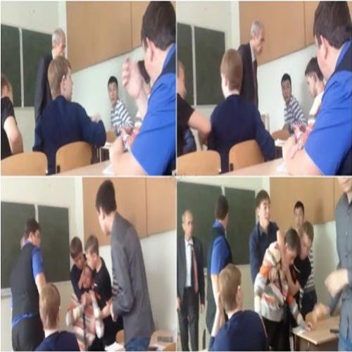 Veja o que aconteceu quando um aluno agrediu um professor na Rússia!
