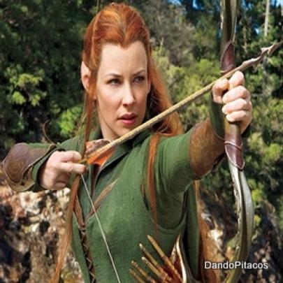 Evangeline Lilly, a elfa de “O Hobbit – A Desolação de Smaug”, quase d