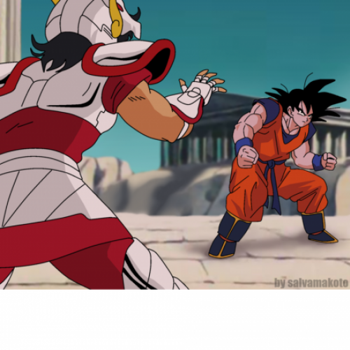 Goku versus Seiya, Batalha Mortal