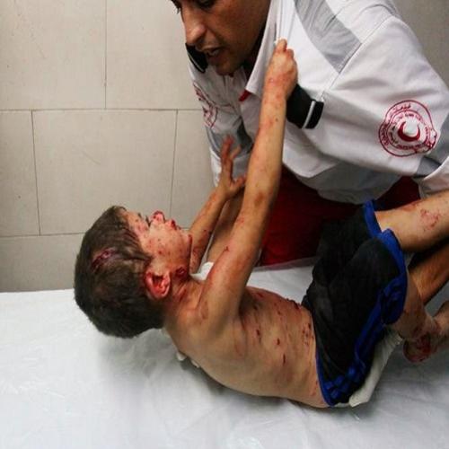Confronto em Gaza vitima crianças palestinas
