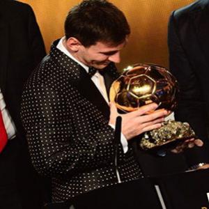 Messi é o melhor jogador do mundo de 2012