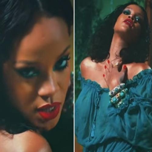 Rihanna mostra toda sua sensualidade em novo vídeo clipe