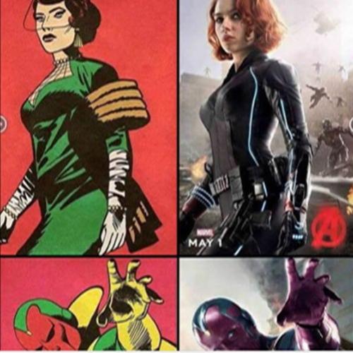 Poses do poster de Vingadores 2 são inspirados em quadrinhos