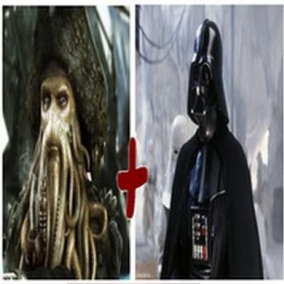 Fusão de Davy Jones e Darth Vader