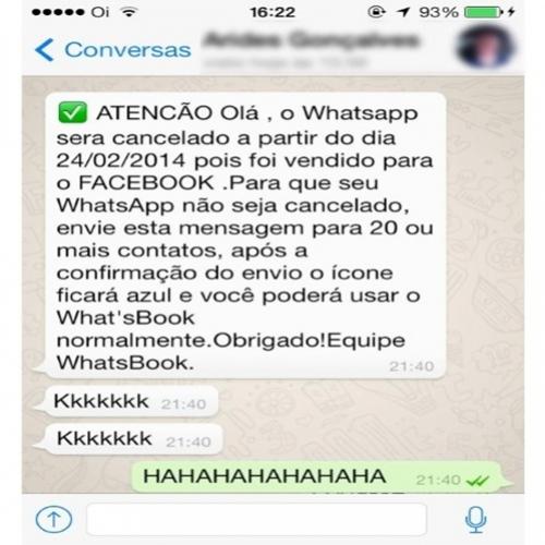 10 grandes correntes falsas que já circularam no WhatsApp