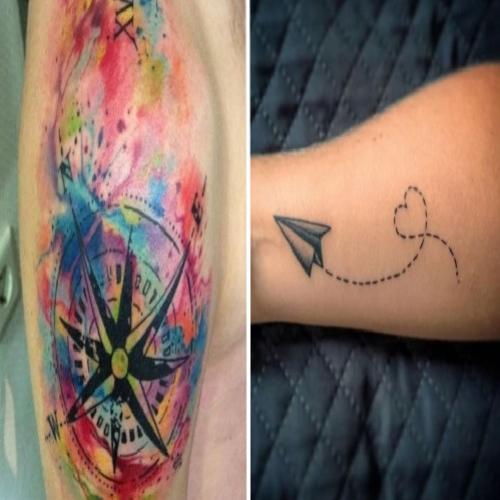 Ideias inspiradoras de tatuagens para quem ama viajar