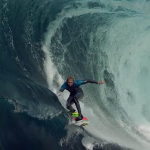 Filmagem de surf em 1000 quadros por segundo