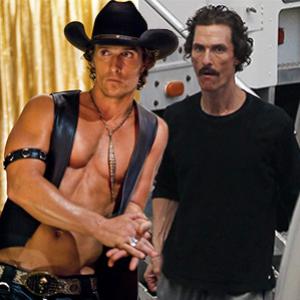 Matthew McConaughey quase irreconhecível em 