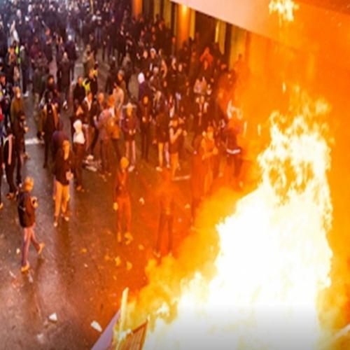 Protestos violentos na Bélgica e na Holanda contra