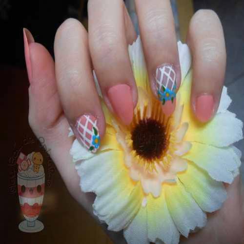 Tutorial Nail art : Delicadas Flores