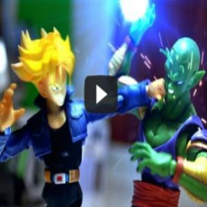 Dragon Ball Z: Combate épico em stop motion entre Trunks e Piccolo