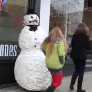 Compilação de sustos com o boneco de neve
